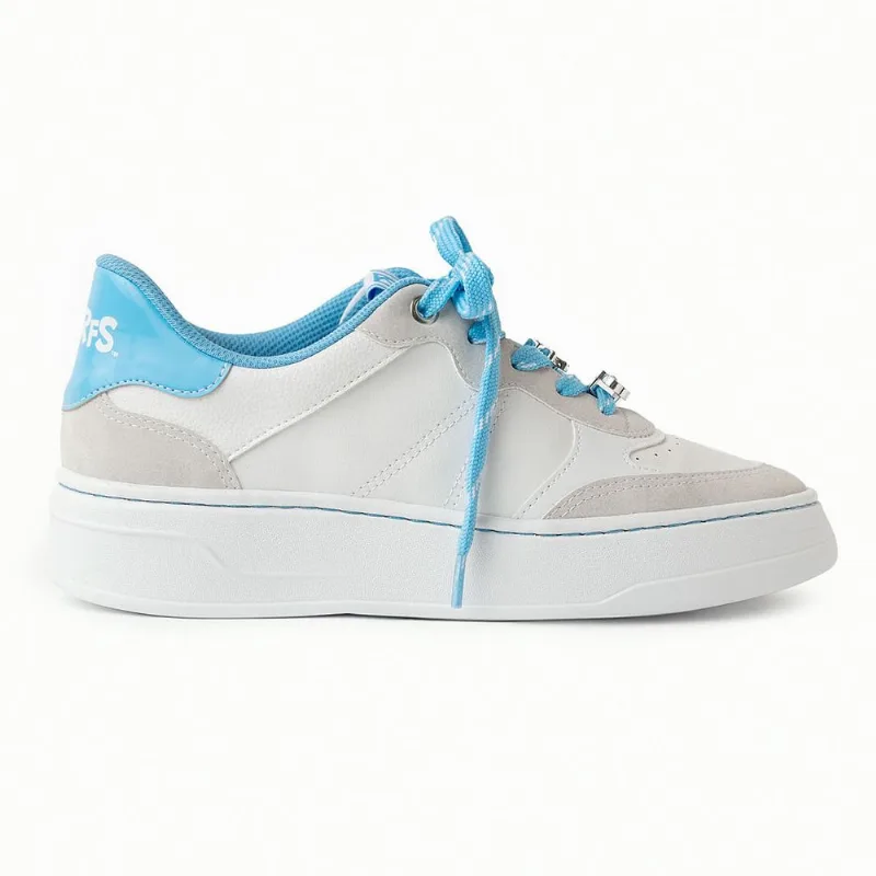 Tênis Smurfs Médio Branco Neve com Azul 41