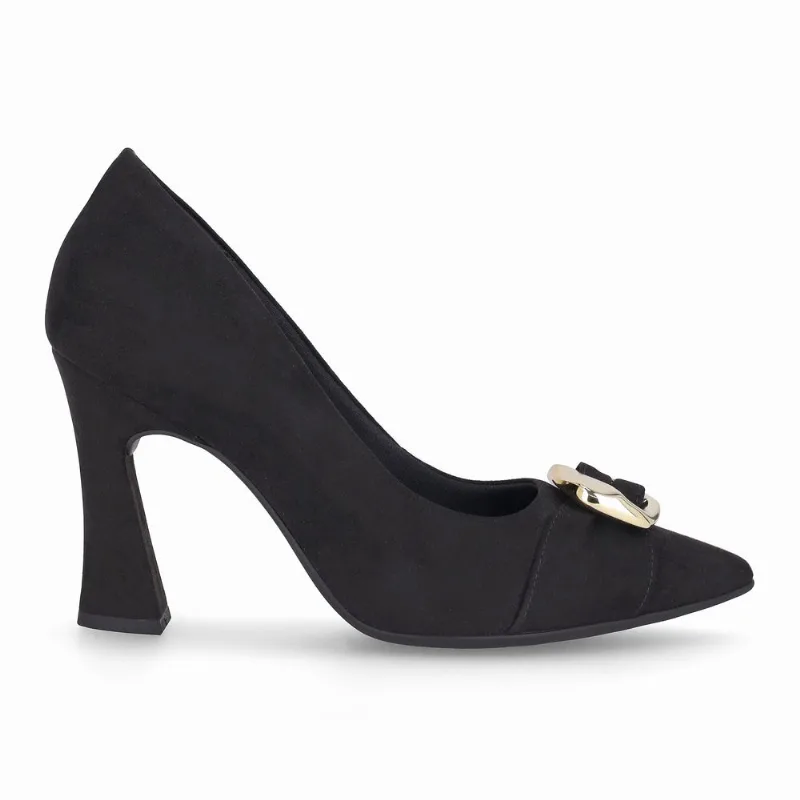Scarpin Silvana Salto Alto Preto 36