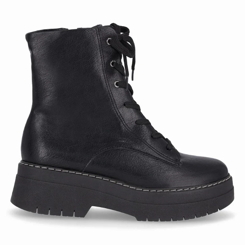 Bota Fabiana Cano Curto Salto Médio Preto 38