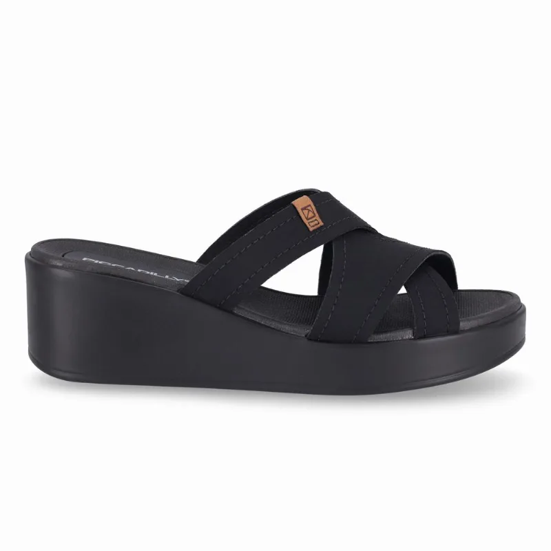 Tamanco Anabela Médio Preto 39