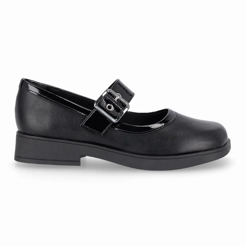 Sapato Boneca Francisca Salto Baixo Preto 37