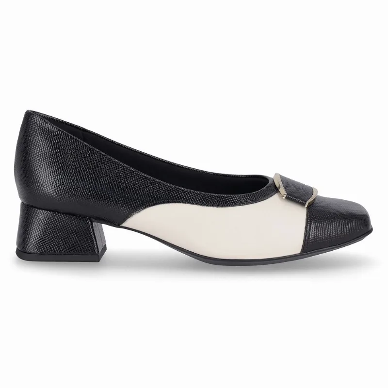 Scarpin Tati Salto Médio Multicolor 39