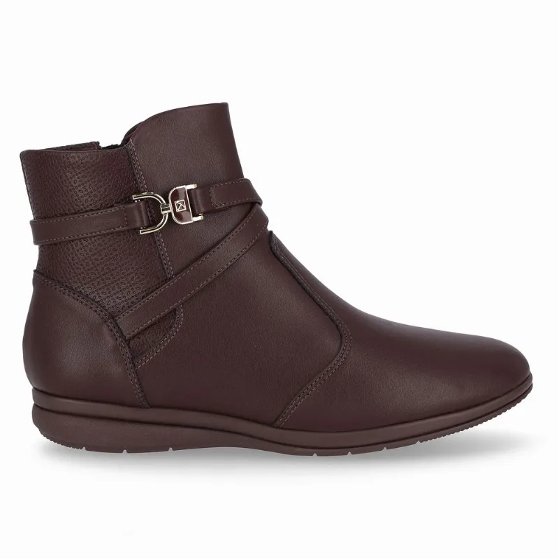 Bota Sandy Cano Curto Salto Baixo Cacau 40