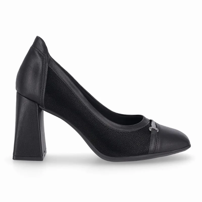 Scarpin Salto Alto Preto 36