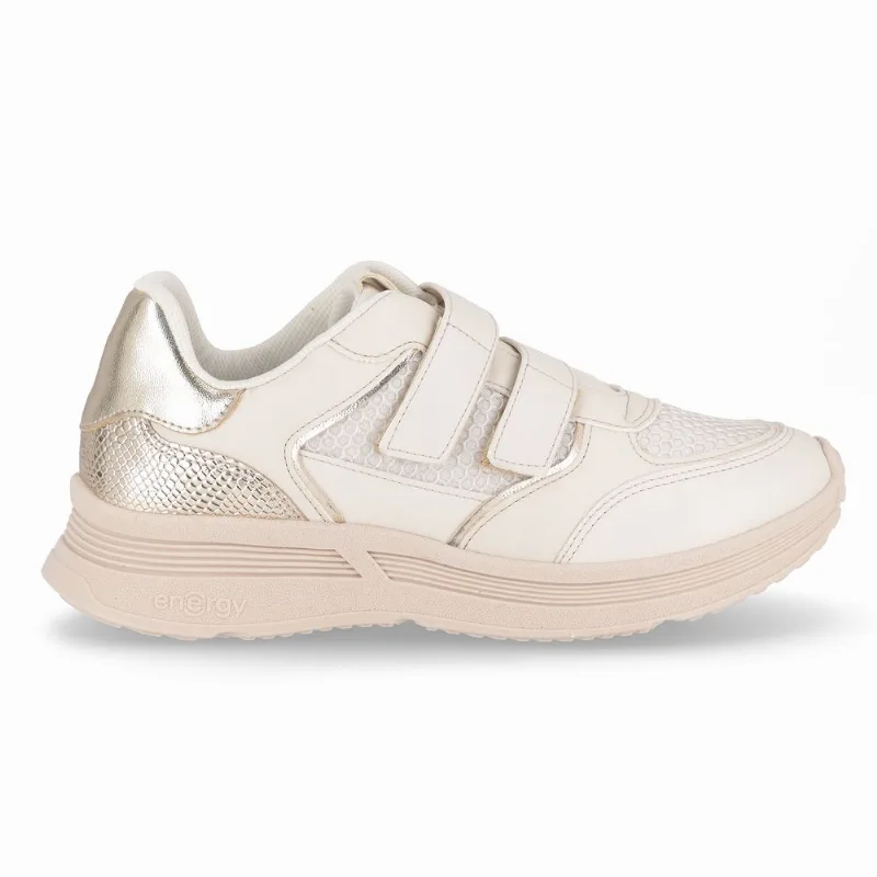 Tênis Energy Off White com Ouro 35