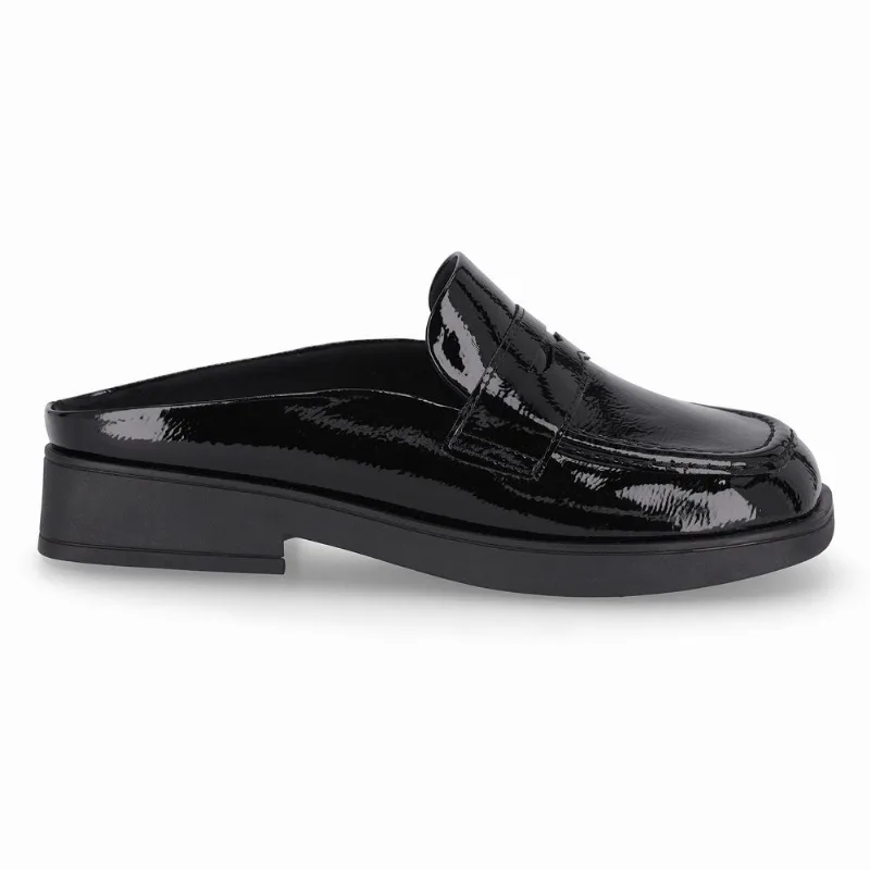 Mule Francisca Salto Baixo Preto 38