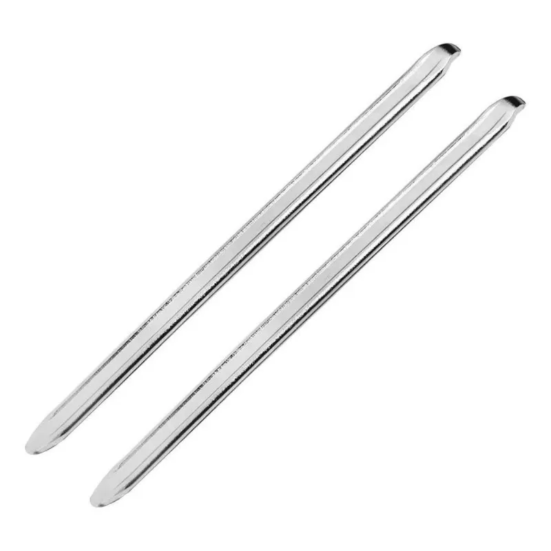 2 Espátula Para Pneu Borracheiro Chata 18 Pol 45cm Rotta 376