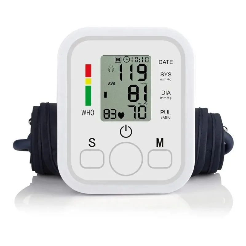 Aparelho De Medir Pressão De Braço Eletrico Cor Branco