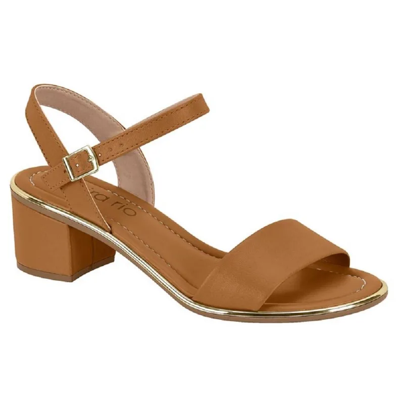 Sandalia Beira Rio Casual Ref 8379.203.9569 Marrom 34