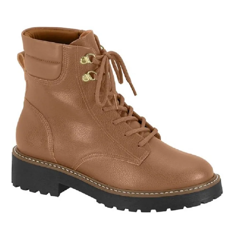 Bota Vizzano Coturno Tratorada Ref 3103.101.23581 Caramelo 035