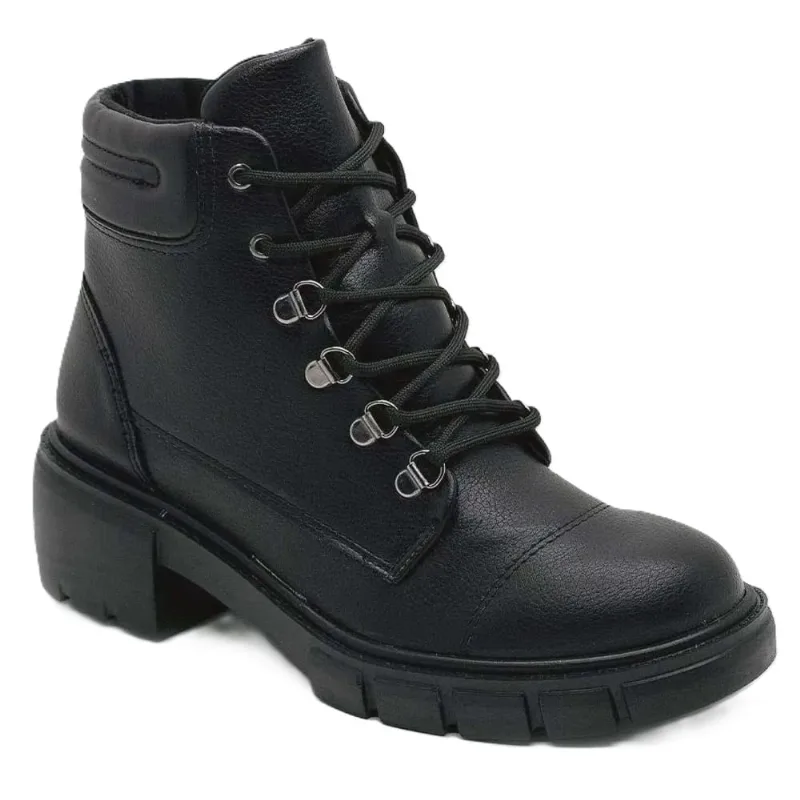 Bota Feminina Beira Rio Zurique 9077-202 Preto2 - Preto - 36