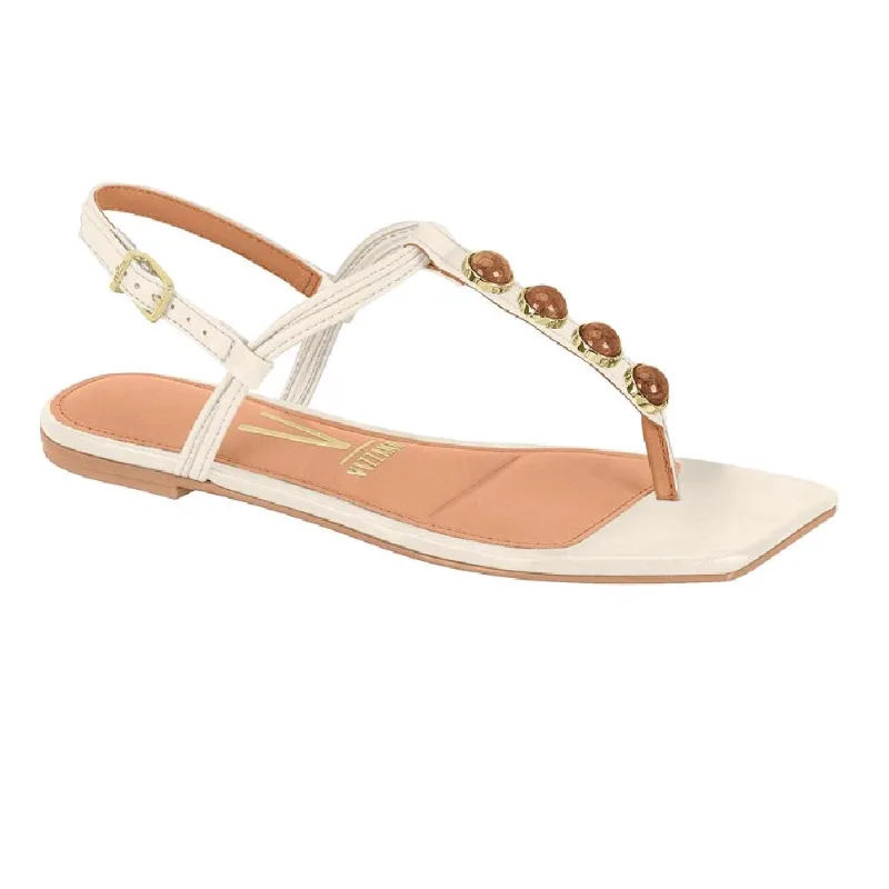 Sandalia Vizzano Rasteirinha 6513.112.7286 Branco Off 034