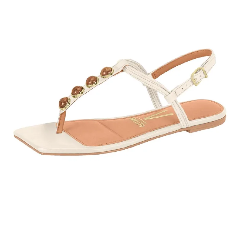 Sandalia Vizzano Rasteirinha 6513.112.7286 Branco Off 039