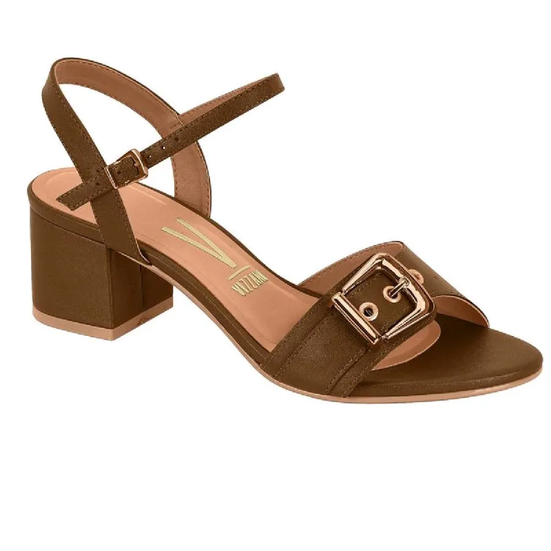 Sandalia Vizzano Salto Bloco Fivelas Ref 6291.1184.7286 Capuccino 039