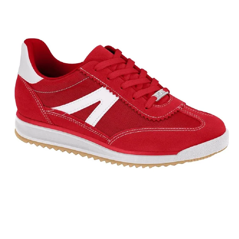 Tenis Vizzano Camurca Casual Ref 1450.102.29613 Vermelho/branco 035