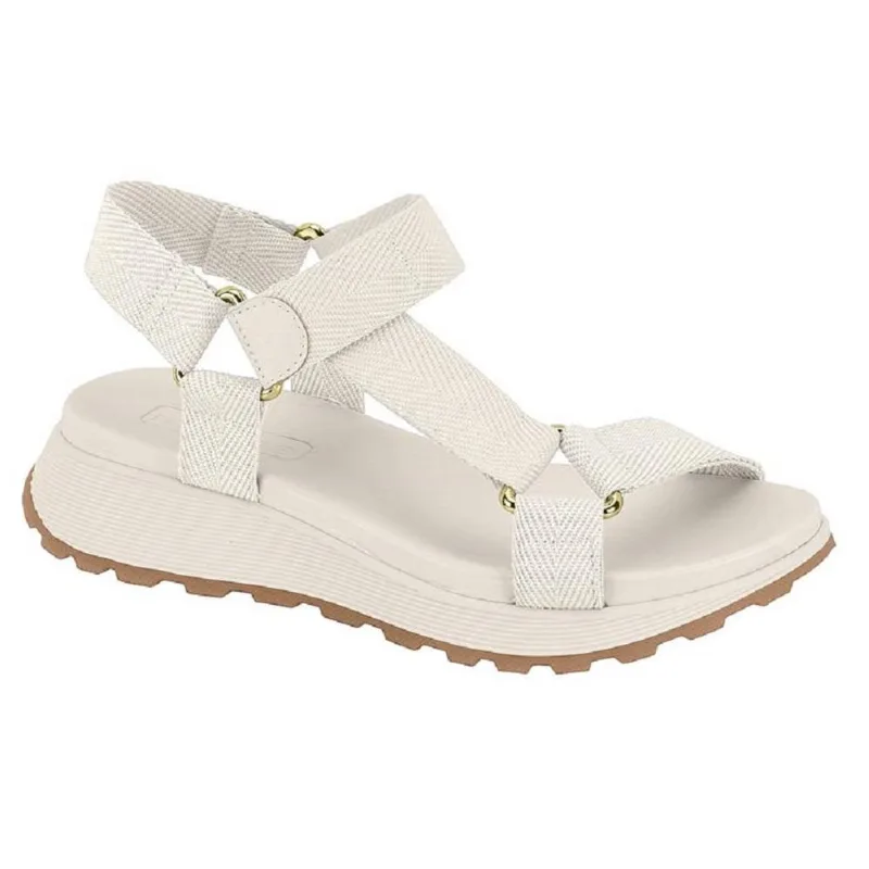 Sandalia Moleca Ref 5537.102.26554 Branco Off 038
