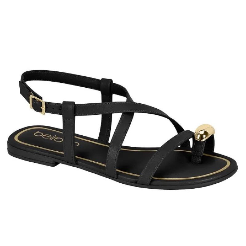 Sandalia Beira Rio Ref 8552.102.9569 Preto 034