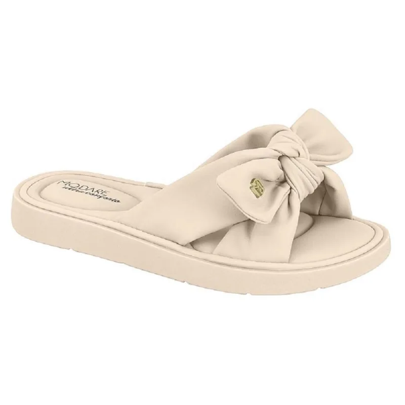 Chinelo Modare Laço Ref 7208.101.29516 Creme 34