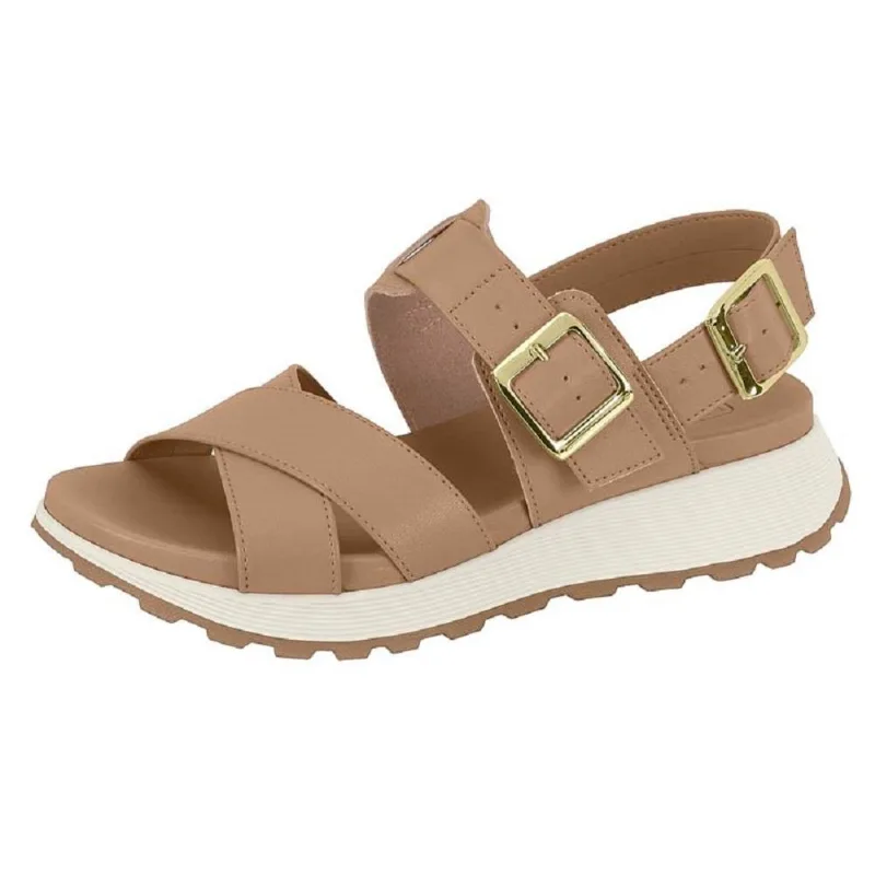 Sandalia Moleca Ref 5537.103.9569 Nude 038