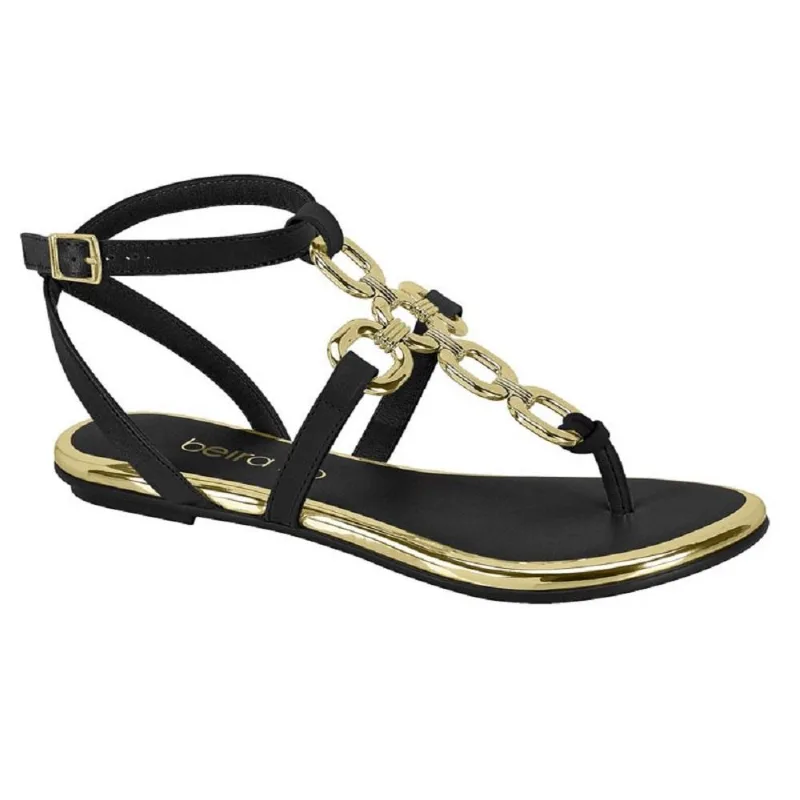 Rasteirinha Beira Rio Ref 8367.668.9569 Preto 038