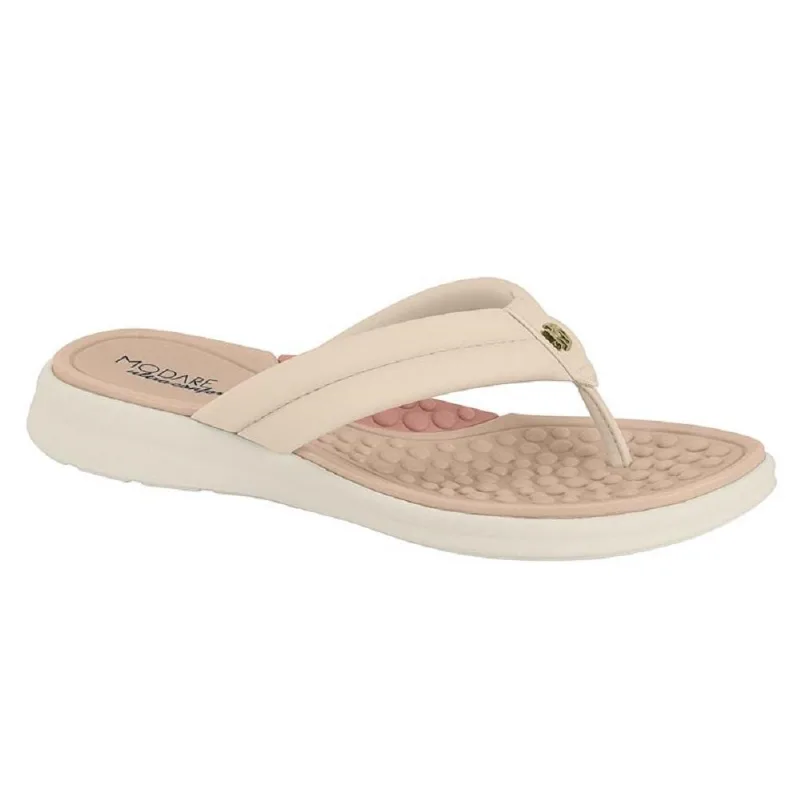 Chinelo Modare Ultra Conforto Ref 7174.105.29723 Creme 34