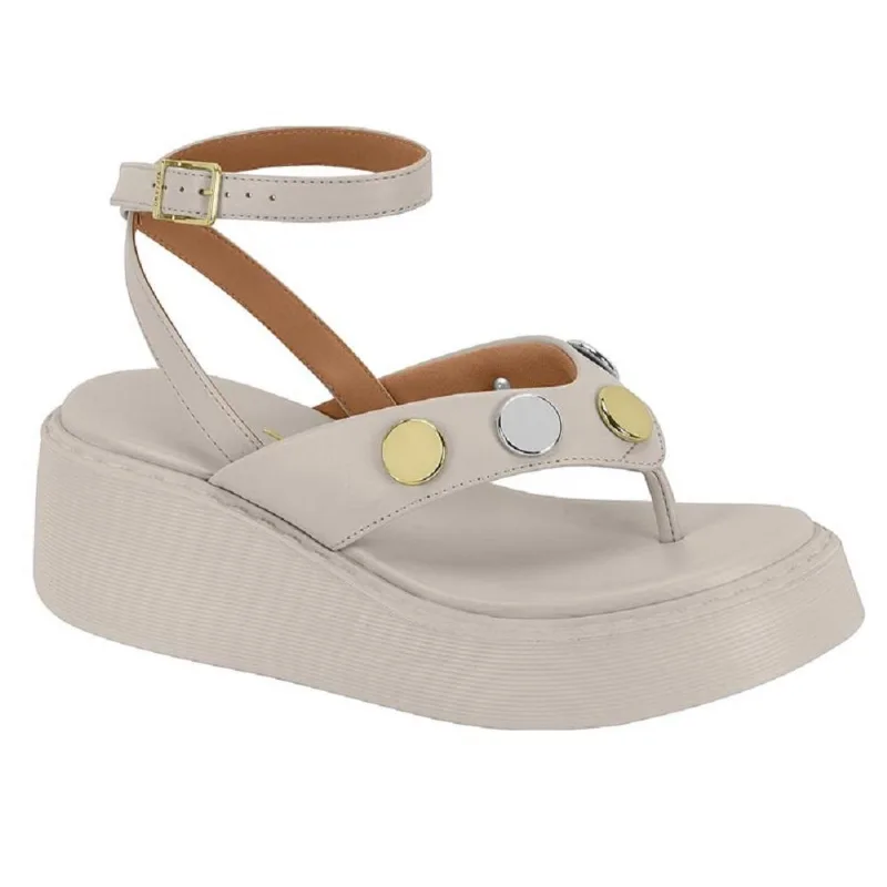Sandalia Vizzano Casual Ref 6525.108.18462 Cinza 034