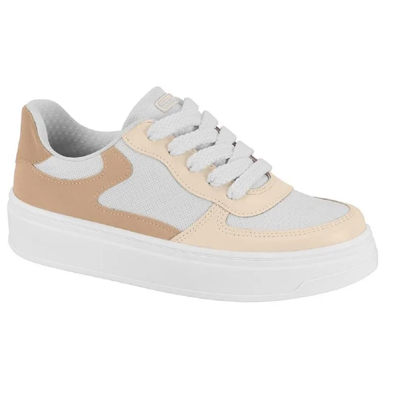 Tenis Beira Rio Casual Ref 4305.112.29921 Branco/bege/creme/camel 036