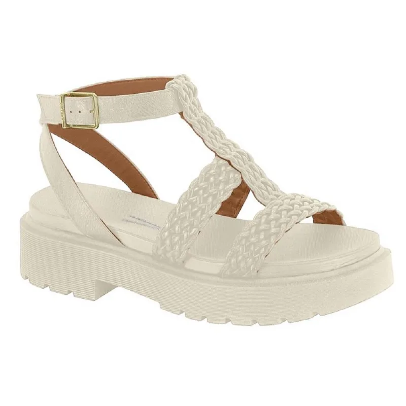 Sandalia Vizzano Casual Ref 6499.123.29766 Branco Off 036