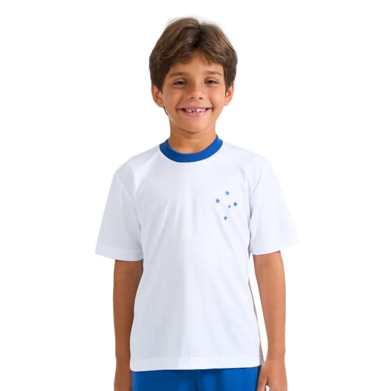 Camisa Braziline Cruzeiro Entrelaçado Infantil - Braziline - Moda