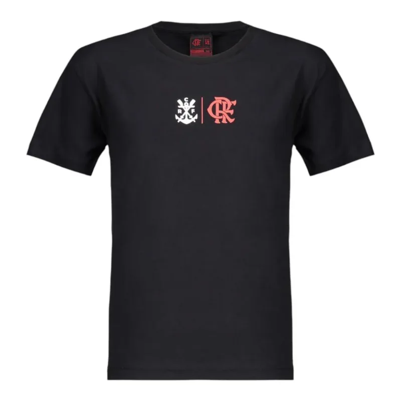 Camisa Juvenil Flamengo Braziline Celebrar Preto 14 Anos (MP)
