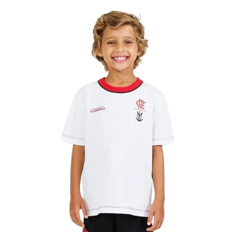 Camiseta Braziline Flamengo Chocar Infantil - Braziline