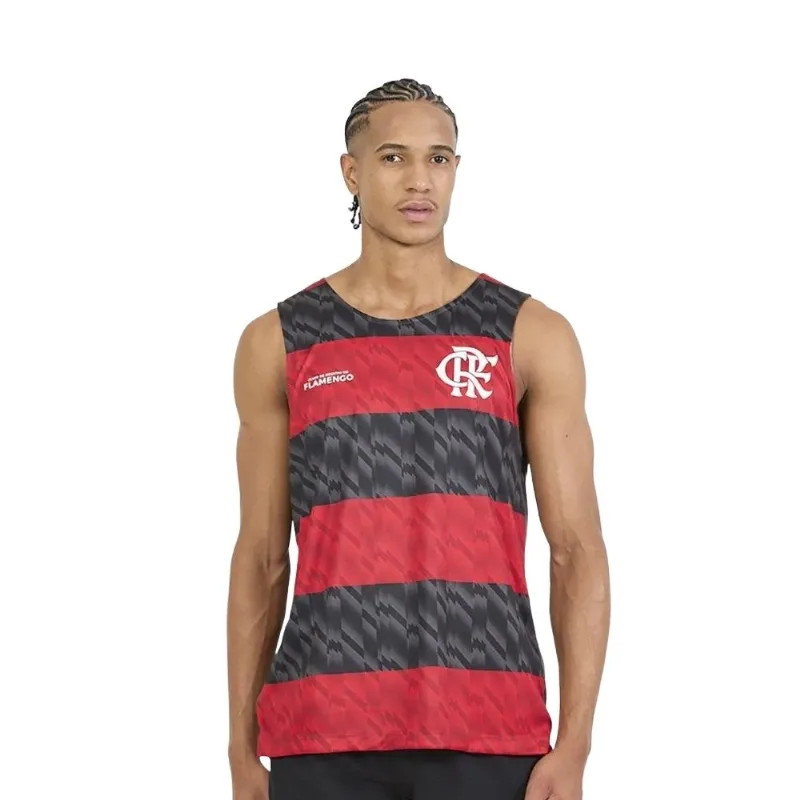 Camiseta Regata Masculina G Flamengo Braziline Conexão Dupla Face (MP) - Braziline