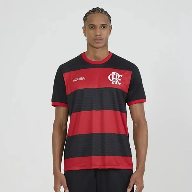 Camiseta Braziline Flamengo Emoção Masculino - Braziline