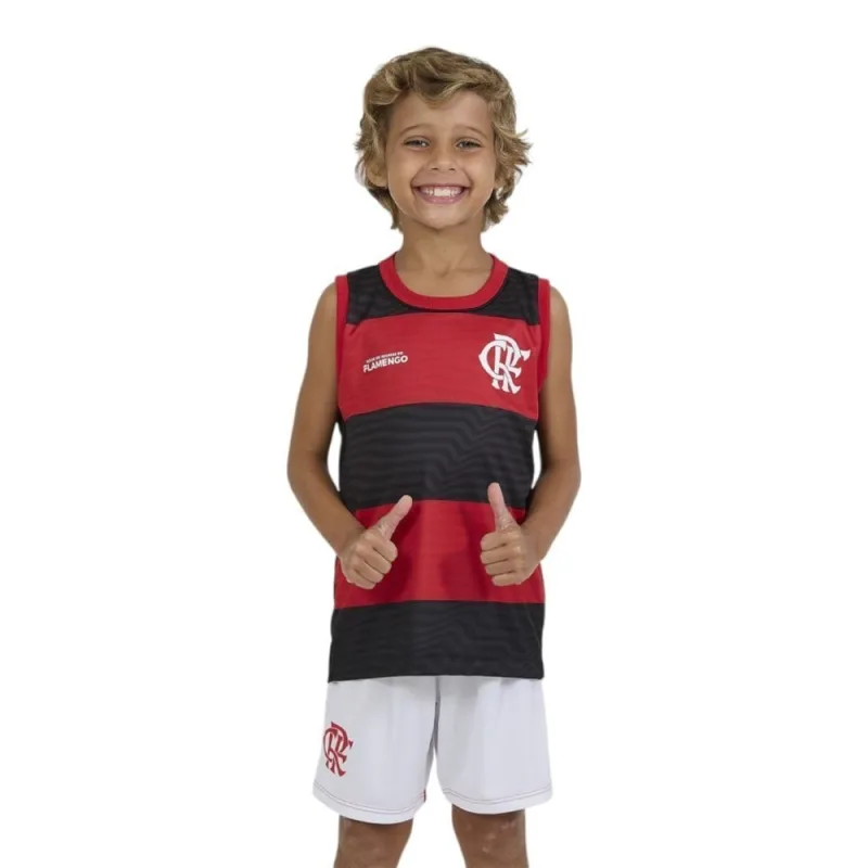 Regata Braziline Flamengo Presença Infantil - braziline