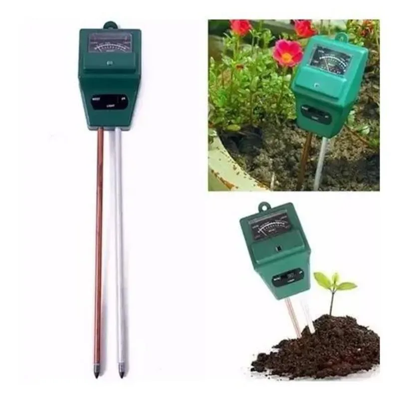 10x Medidor De Ph Luminosidade Umidade Solo Terra Jardim 3