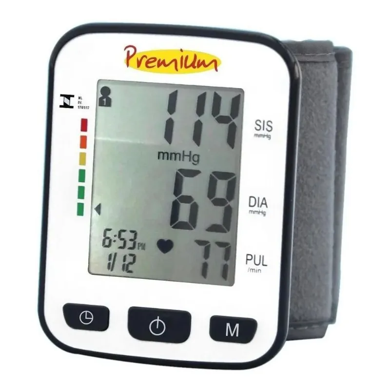 2x Aparelho De Pressão Digital De Pulso Bpsp21 Premium