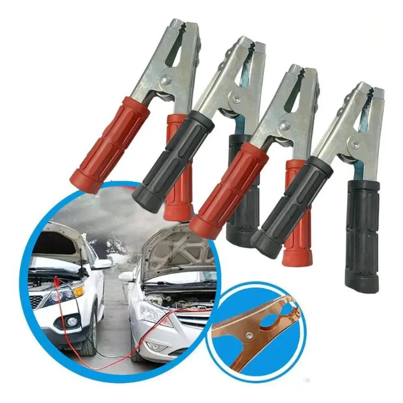 5x Jogo Com 4 Garras Jacaré 600a Emborrachado