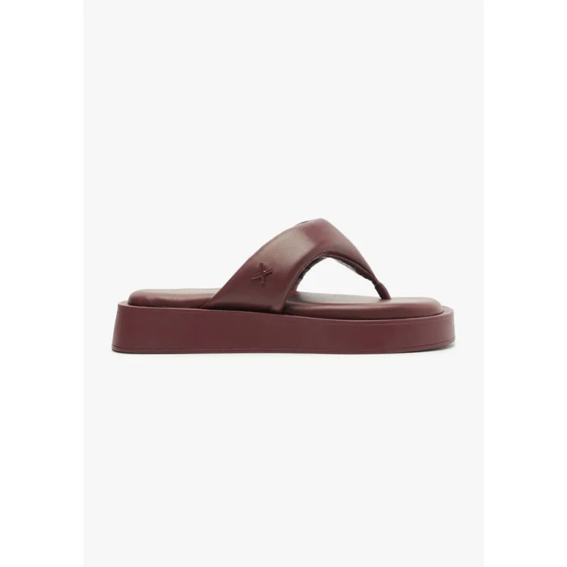 Sandália Solar Hering Flatform Feminina - Marsala 037