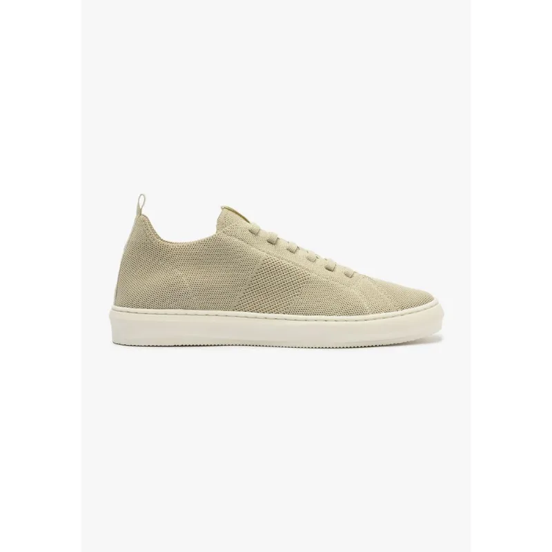 Tênis Masculino Knit - Bege 038