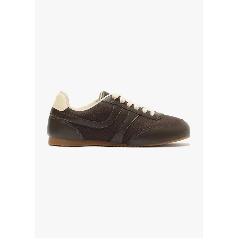 Tênis Feminino Casual Bowling - Marrom 040