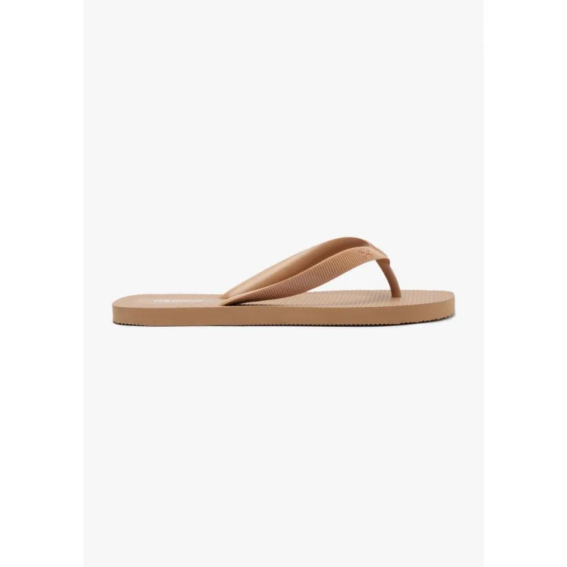 Chinelo de Dedo Feminino Texturizado - Bege 036