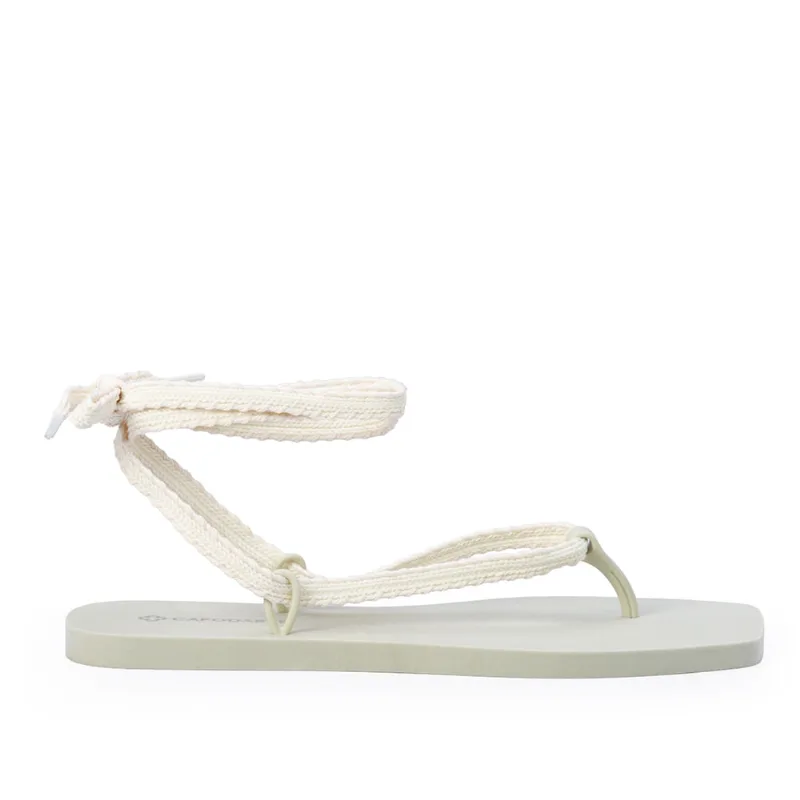 Chinelo de Dedo Injetado Amarração Duna Cru 37.38