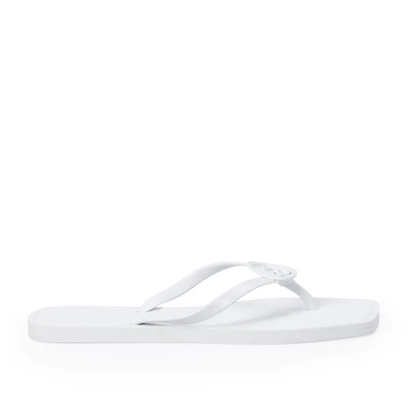 Chinelo de Dedo Bico Quadrado Branco 39.40