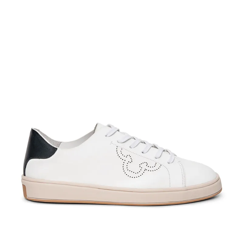 Tênis Couro Casual Branco 33