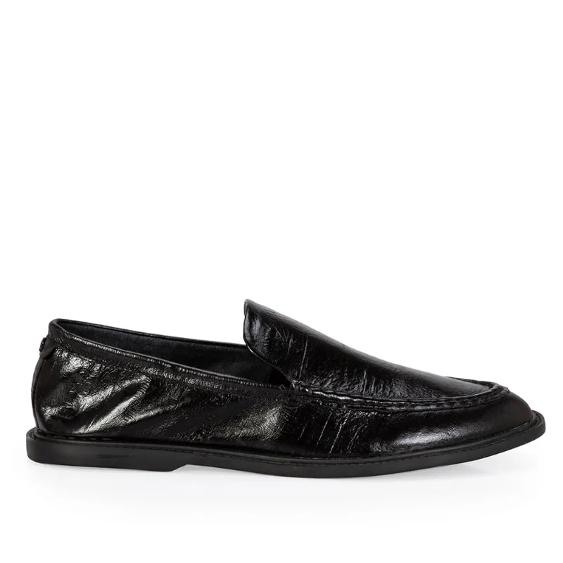 Loafer Mocassim Couro Preto 36
