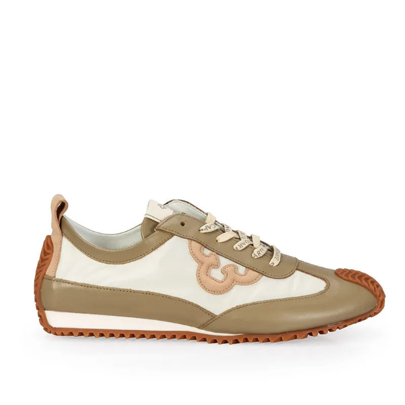 Tênis Casual Sneakers Couro Verde Albero 38