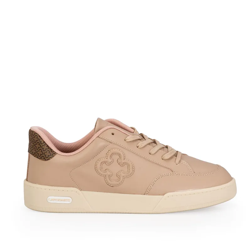 Tênis Flatform Monograma Amarração Nude 39