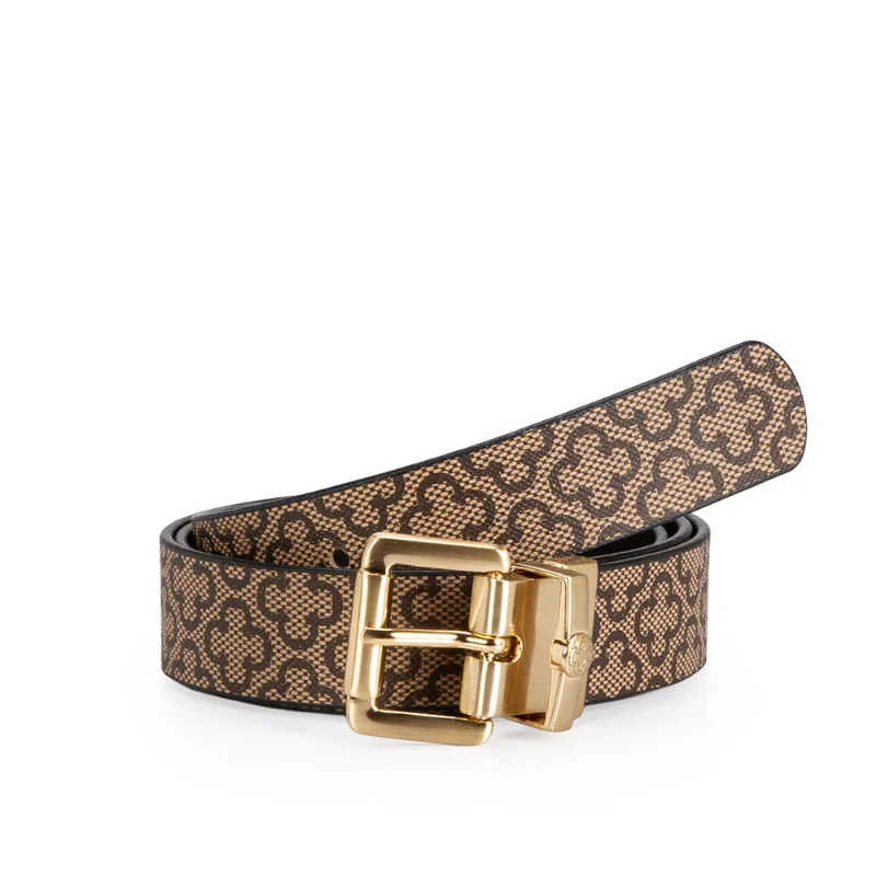Cinto Monograma Preto Feminino 95