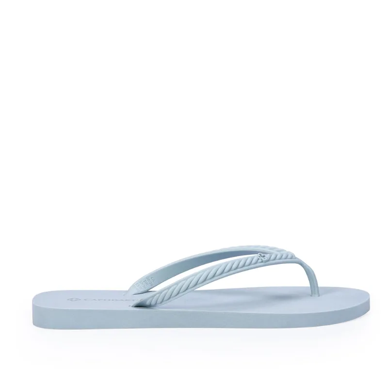 Chinelo De Dedo Azul Turmalina Bico Redondo 37.38