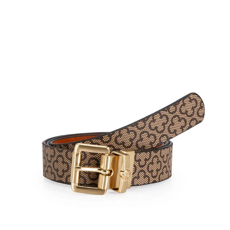 Cinto Caramelo Monograma Feminino 95